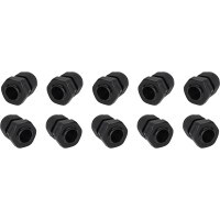 Main product image for Outdoor IP68 Waterproof PG9 Plastic Cable Glands/Connectors for OD Cables 4-8mm Black 10-Pack320-4009